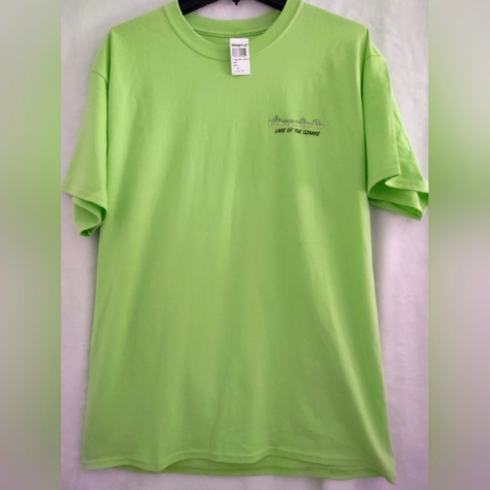 Lime Green Graphic Margaritaville T-Shirt
